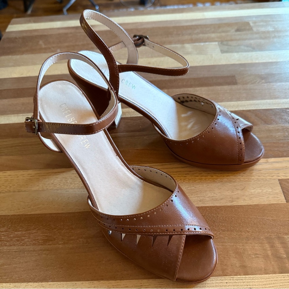 Chelsea Crew Aria Open-Toe Heels - Picture 5 of 8